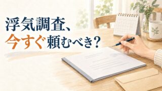 浮気調査はしない方がいい?依頼を見送る理由と調査を考えたい場面