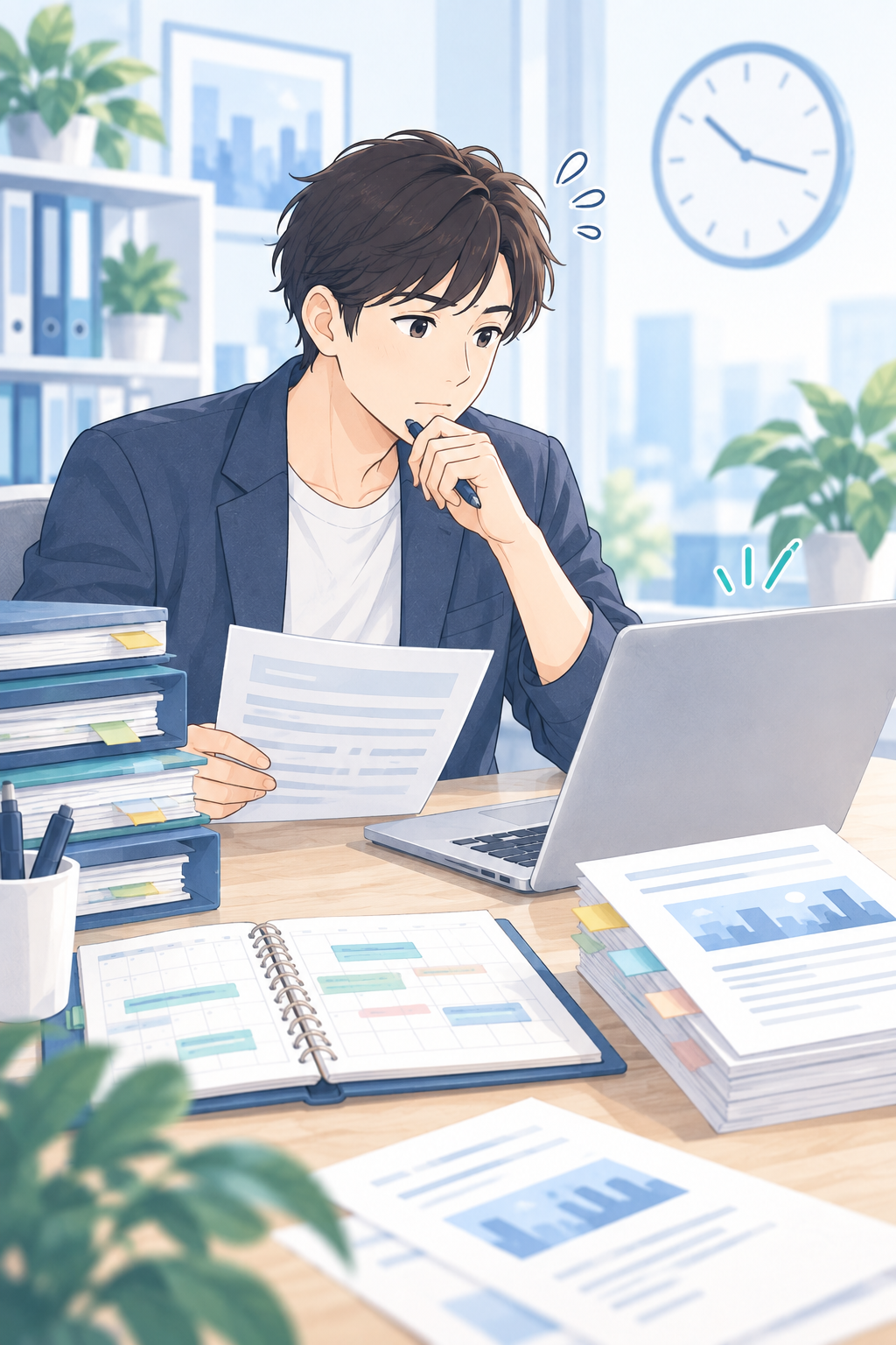 記事更新に手が回らない探偵社の担当者